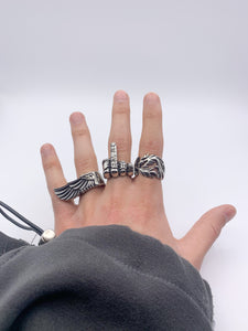 Tormented Dragon Ring Colin Customs